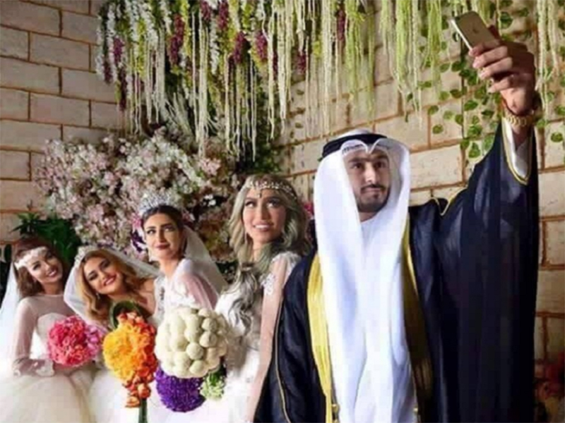اضغط لمشاهدة الفيديو: كويتي يتزوج 4 نساء في ليلة واحدة!